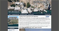 Desktop Screenshot of cliffbase.com