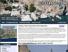 Tablet Screenshot of cliffbase.com